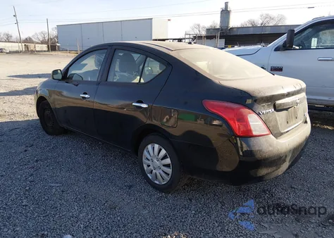2012 Nissan Versa 1.6 Sv z USA, uszkodzony, nr VIN 3N1CN7AP6CL814599